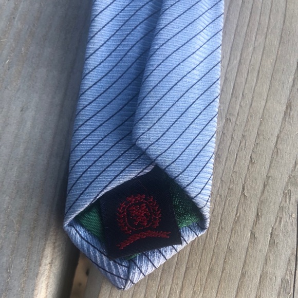 Tommy Hilfiger Fish and Palm Tree Silk Tie - Picture 8 of 10